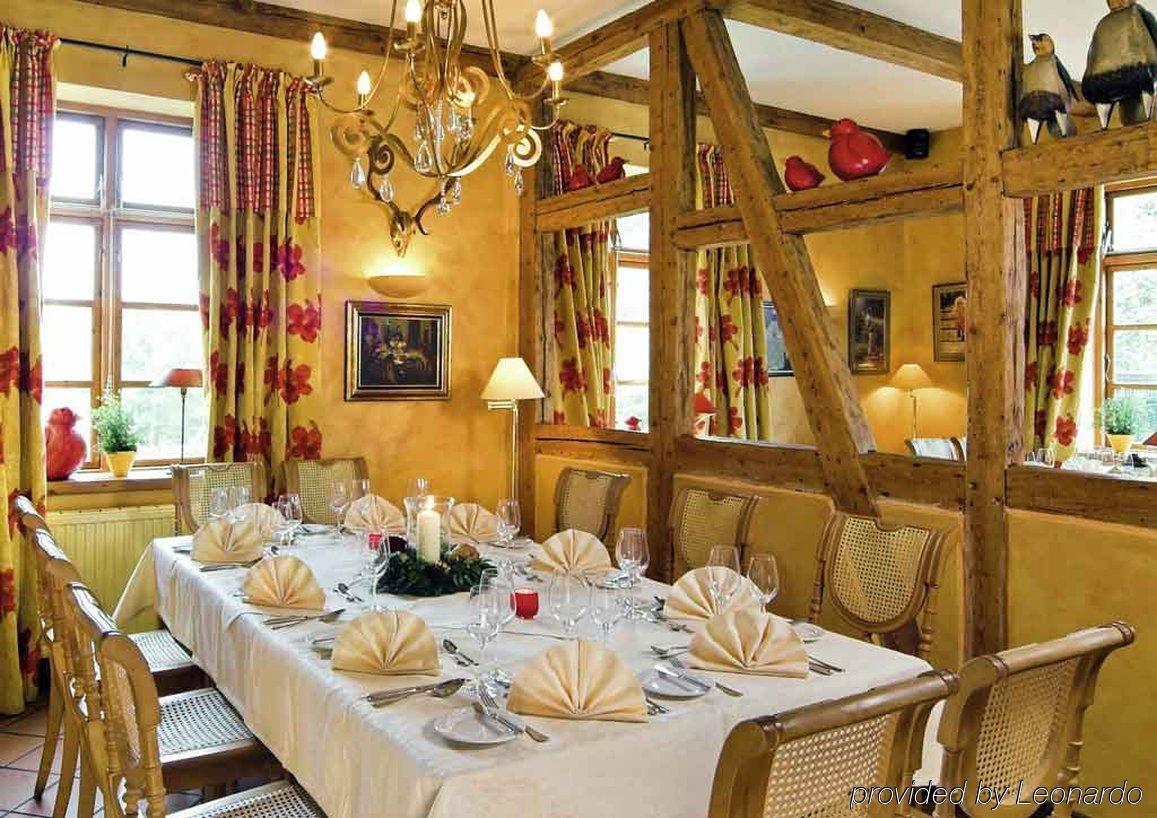 Romantik Hotel Friederikenhof Hotel Restaurant & Spa Lübeck Étterem fotó